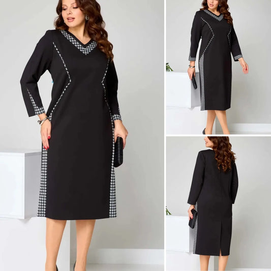 Melna eleganta kleita sievietēm