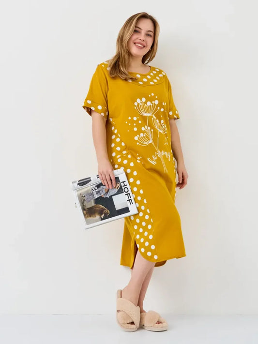 Gara kleita ar punktiņiem