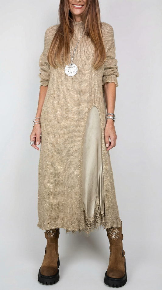 Sieviešu kleitas bez lencītēm un džempera kostīms