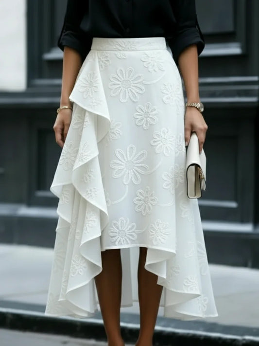 Eleganti svārki ar volāniem