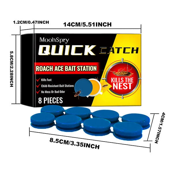 Quickatch™ aizsardzība pret prusakiem