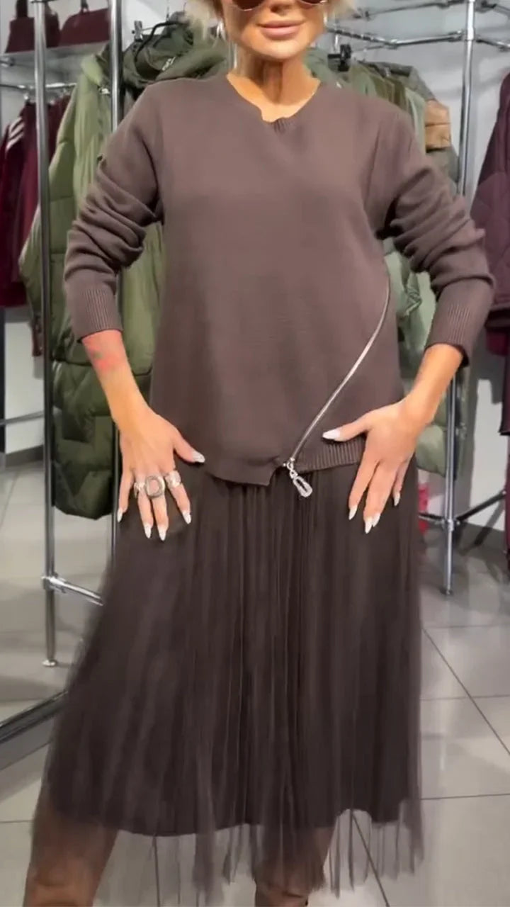 Ekskluzīvs ērts viengabala komplekts sievietēm