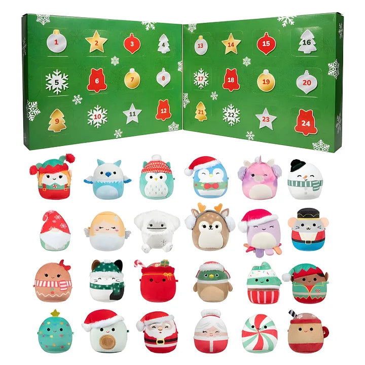 Squishmallows Ziemassvētku Adventes kalendārs 2025