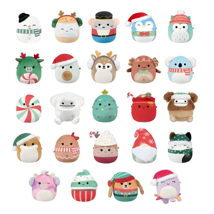 Squishmallows Ziemassvētku Adventes kalendārs 2025