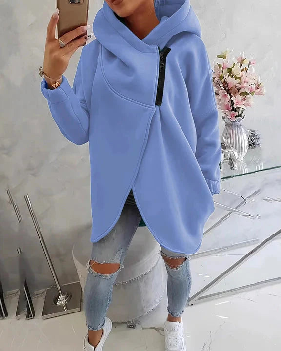 Rudens džemperis ar kapuci