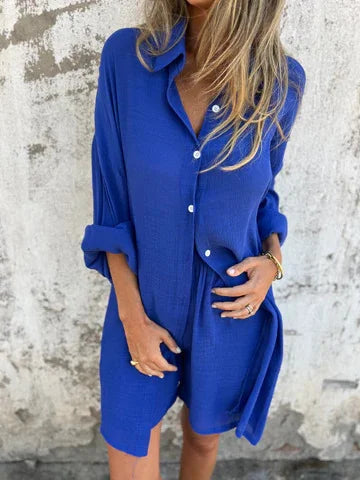 Divu daļu brīvā laika komplekts siltām laikapstākļiem