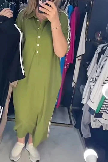 Brīva t-krekla tipa kleita