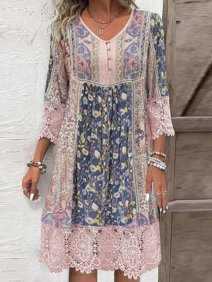 Eleganta boho kleita