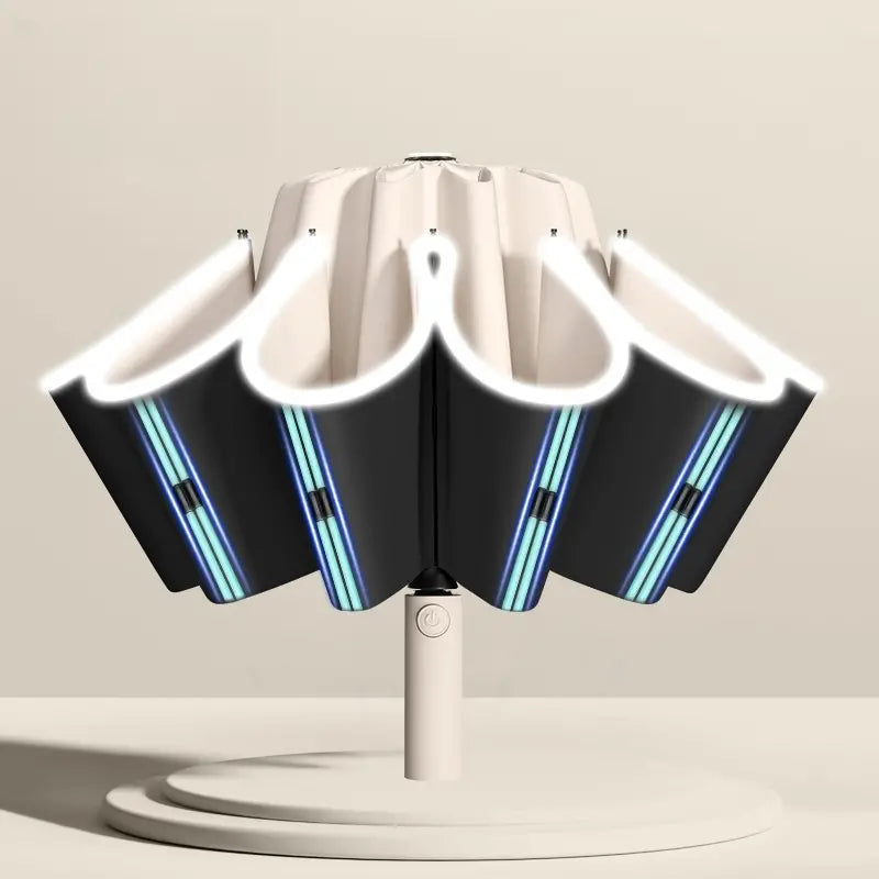 Izturīgs un mūsdienīgs lietussargs no 84 kājām