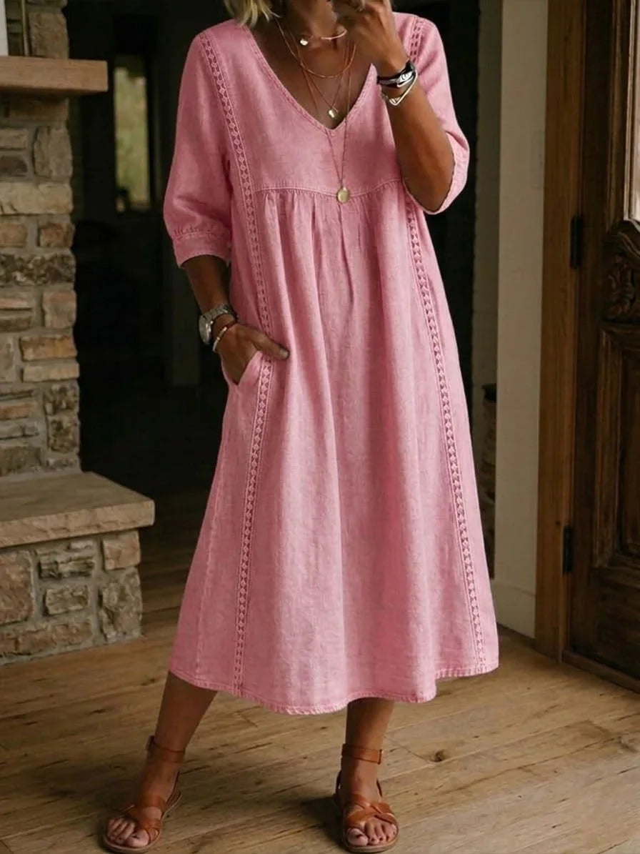 Brīvi krītoša kleita visiem gadījumiem