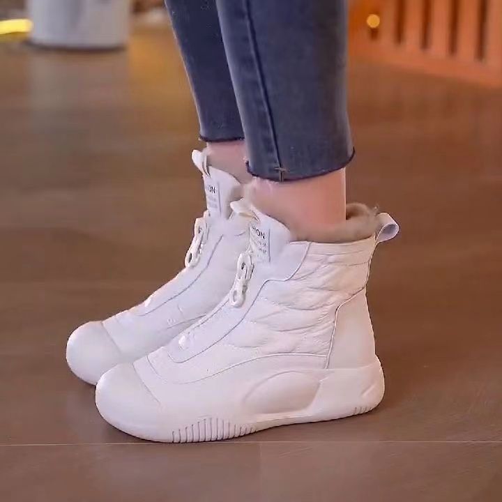 Silti zābaki sievietēm ar kažokādu un rāvējslēdzēju