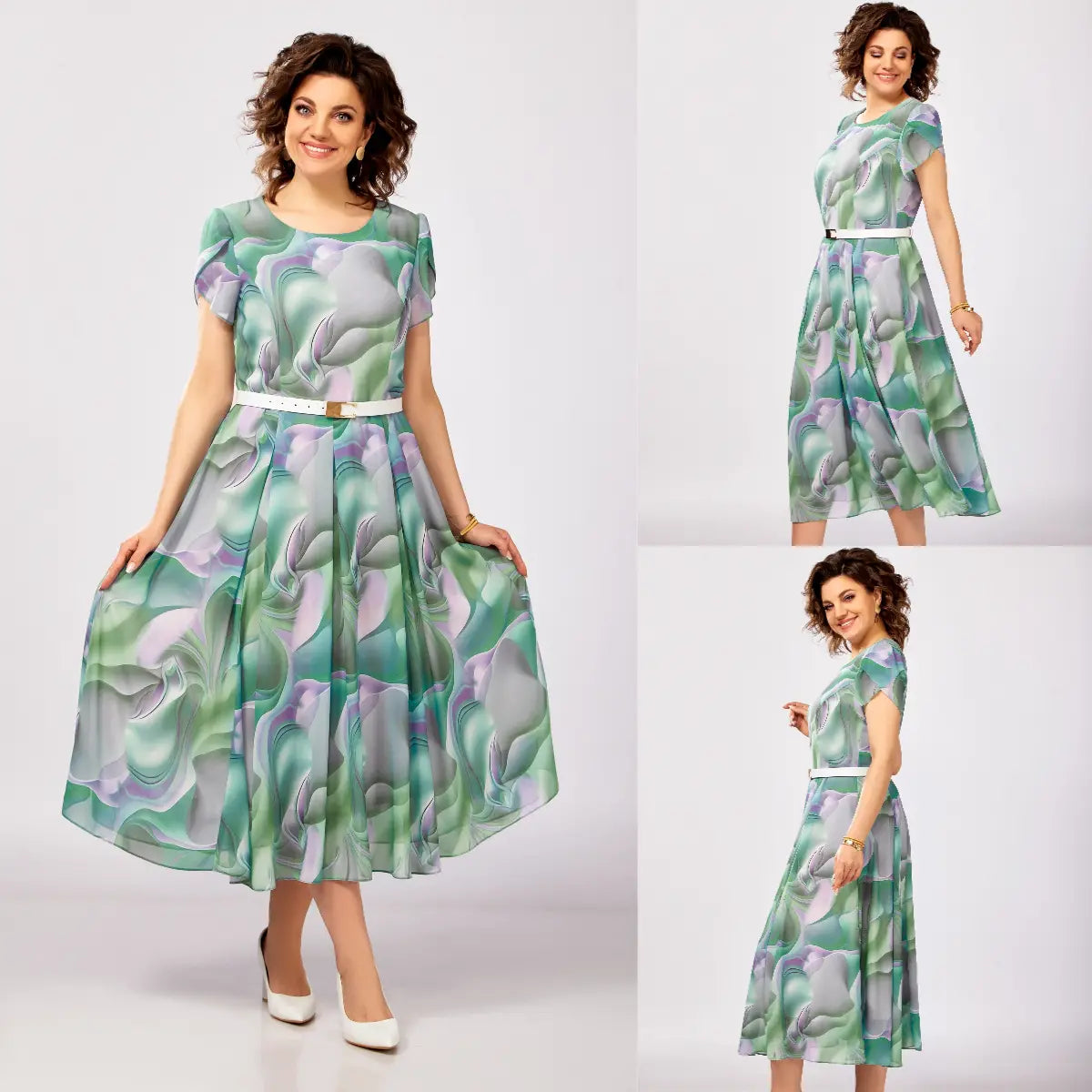 Jauna eleganta augstas kvalitātes kleita