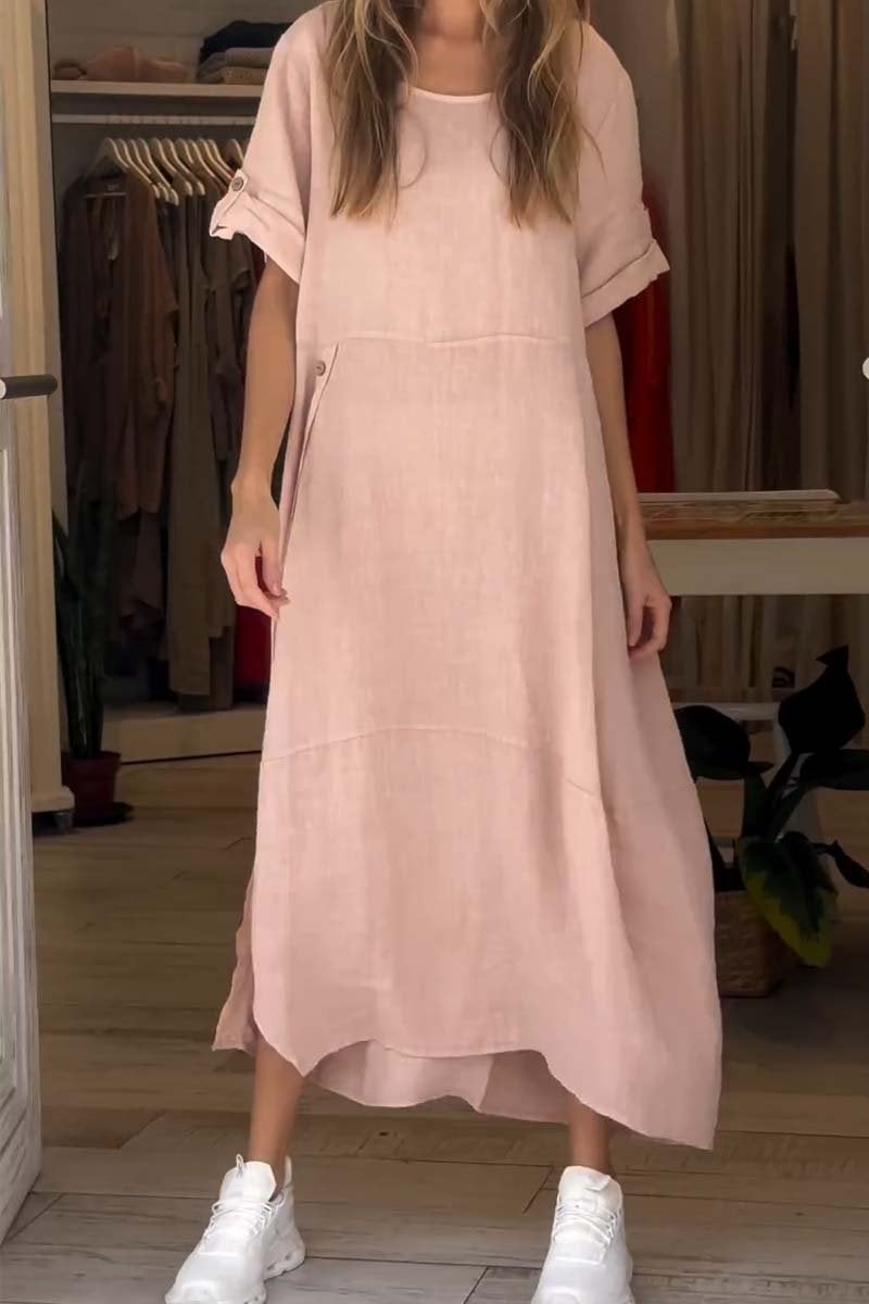 Brīvi krītoša ērta kleita