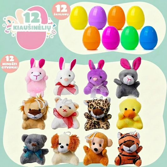 Lieldienu olas ar rotaļlietām iekšpusē