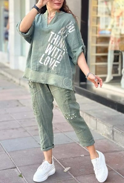 Divdaļīgs brīvlaika komplekts