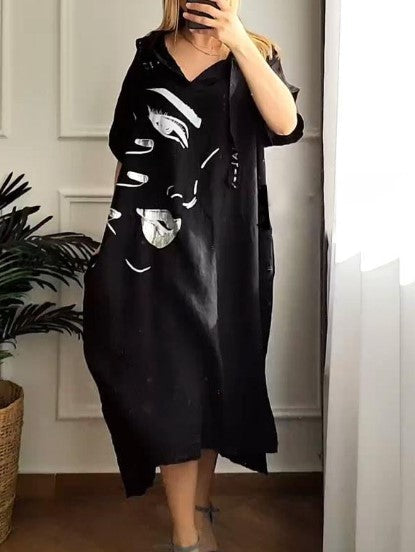 Dažādu krāsu ikdienas kleita