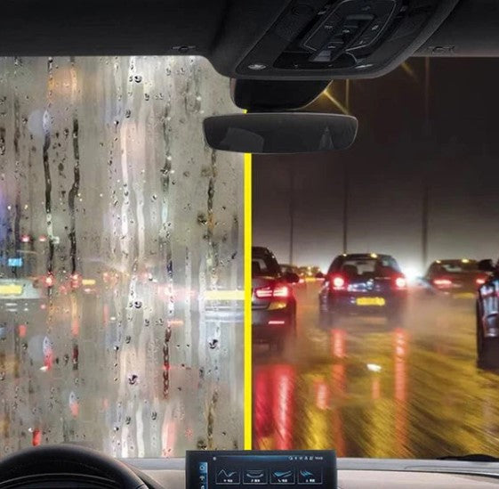 Logu vasks: hidrofobiska nano pārklājums stiklam