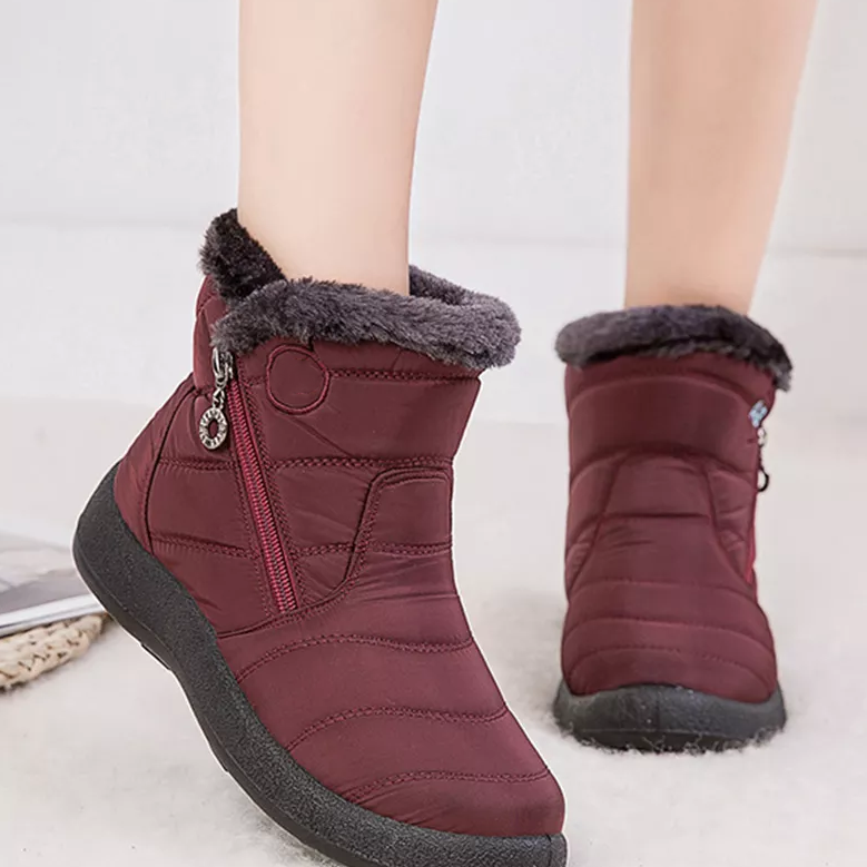 Neperšlampīgi ziemas zābaki sievietēm