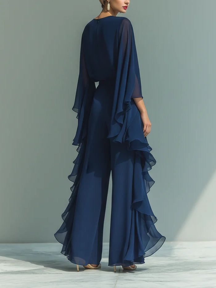 Elegants komplekts ar volāniem