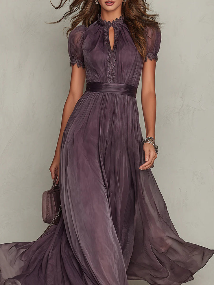 Vintage, eleganta maxi kleita