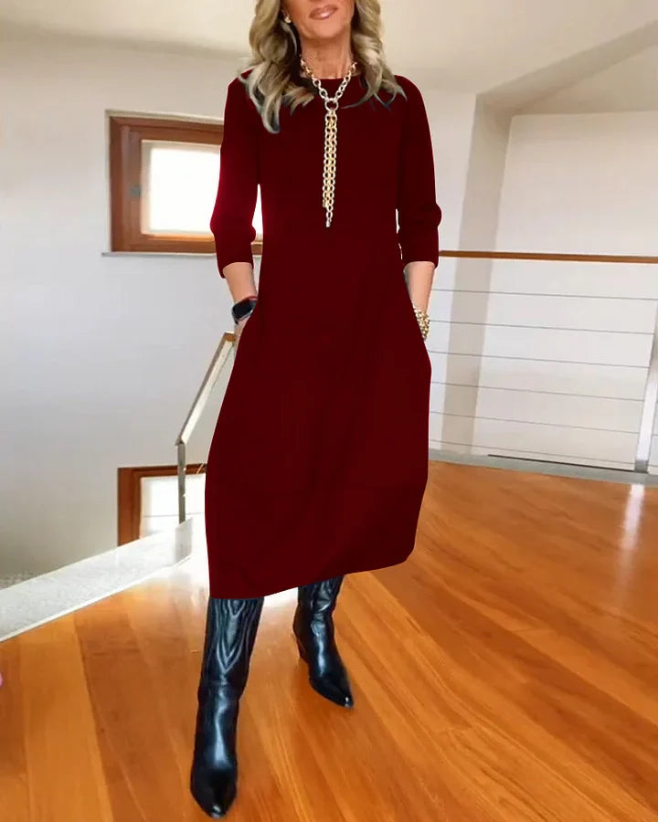 Eleganta ikdienas kleita