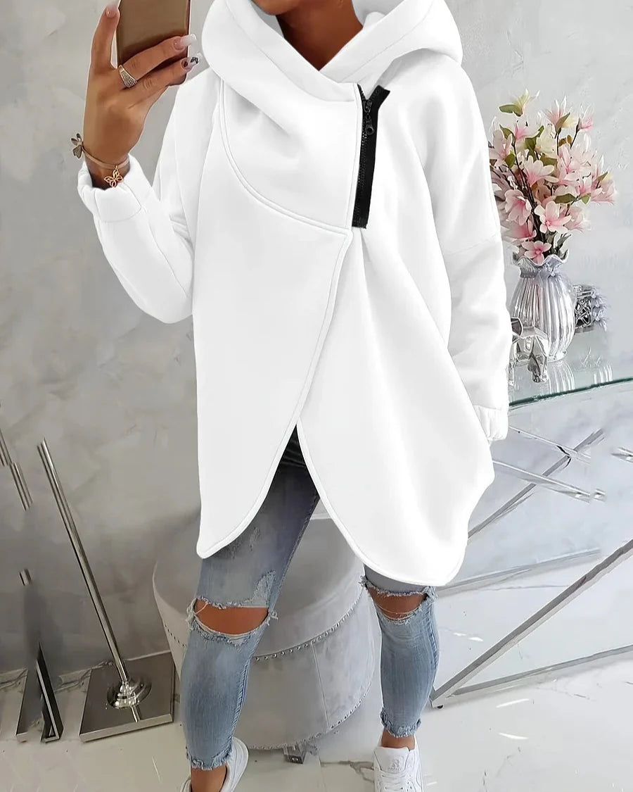 Rudens džemperis ar kapuci