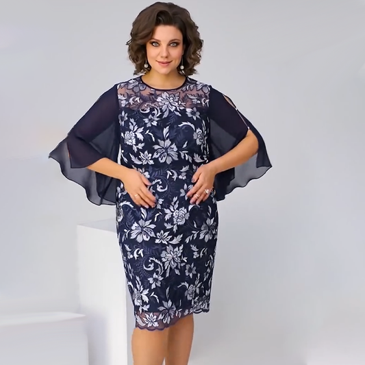 ✨Sieviešu midi kleita ar ziedu apdruku