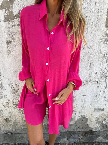 Divu daļu brīvā laika komplekts siltām laikapstākļiem