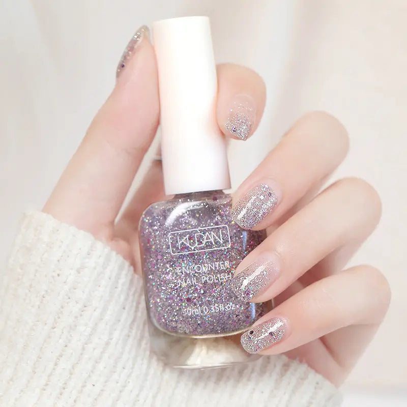 Ātri žūstoši, noņemami nagu lakas komplekts 10gab.