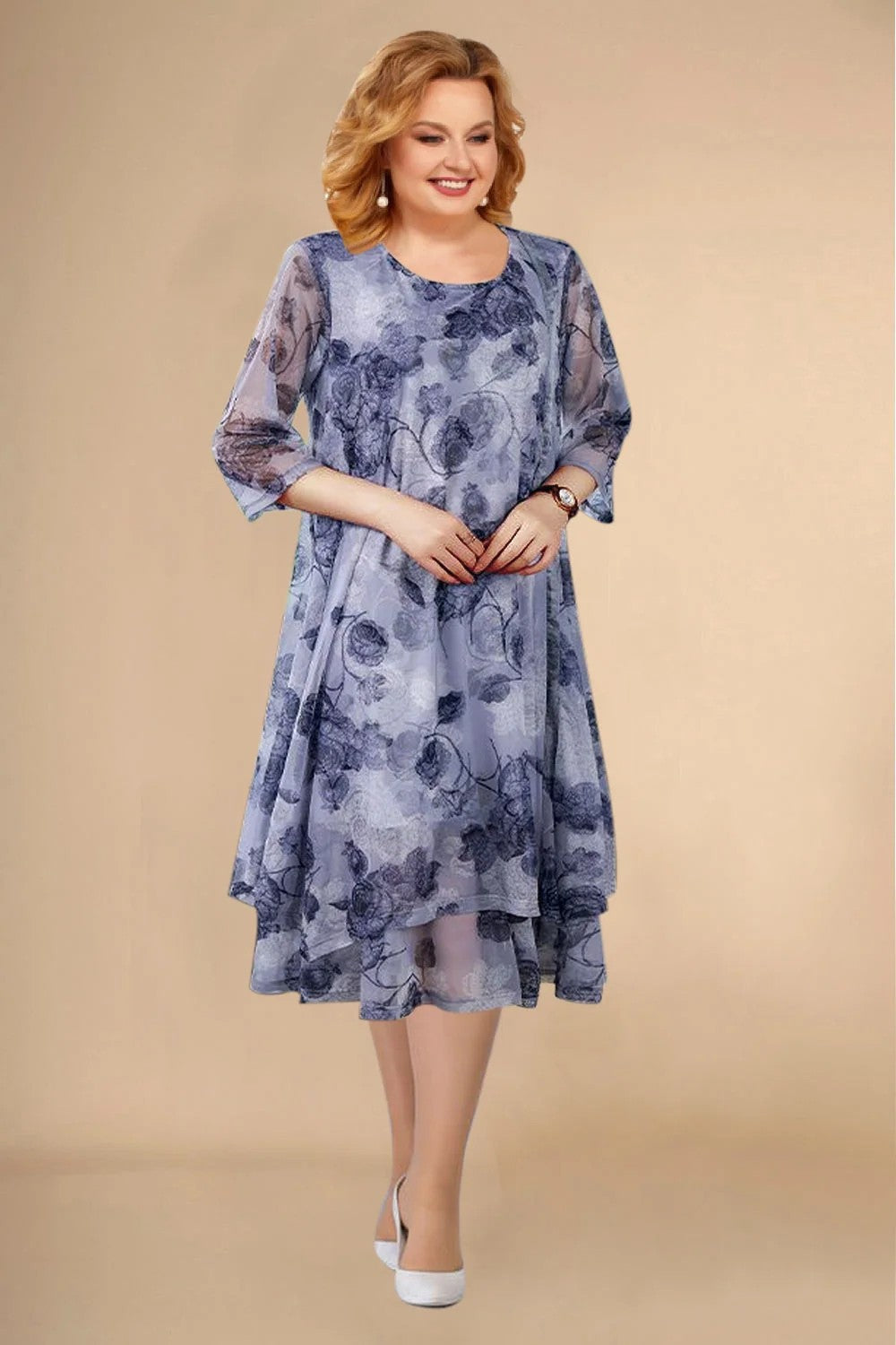 Liela izmēra vasaras kleita