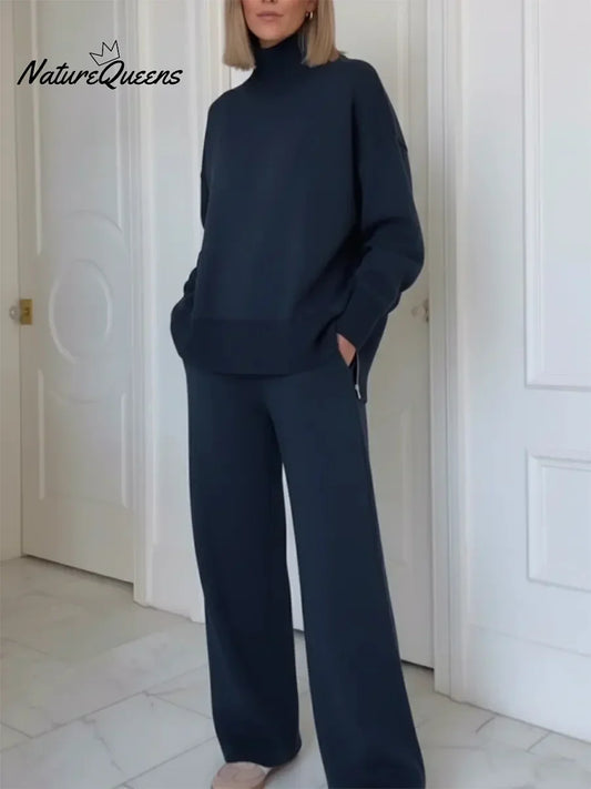 Divdaļīgs komplekts ar stāvapkakli