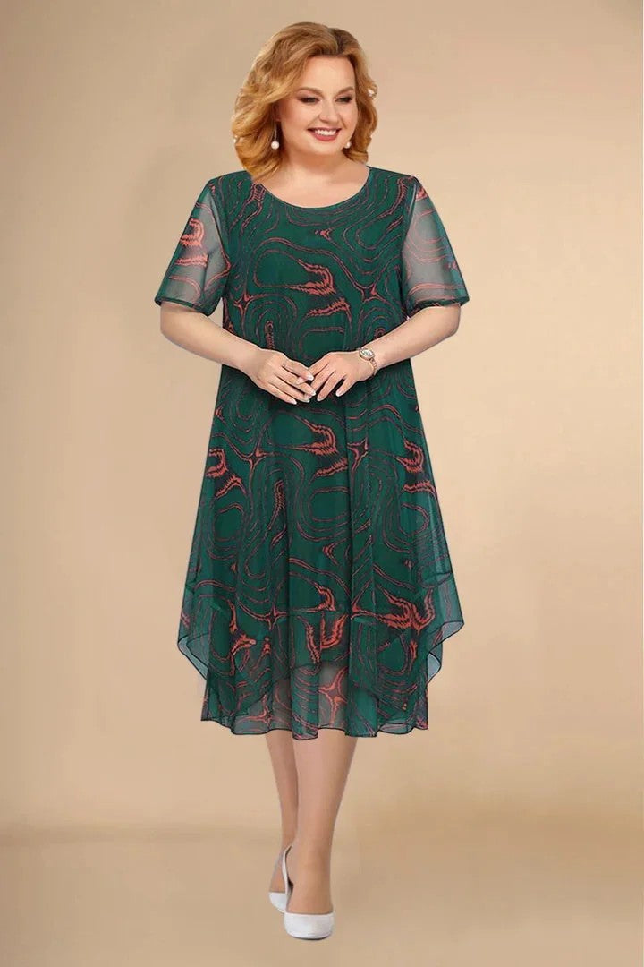 Liela izmēra vasaras kleita