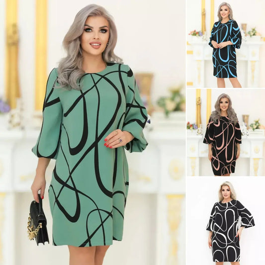 Kleita ar uzpūstām piedurknēm