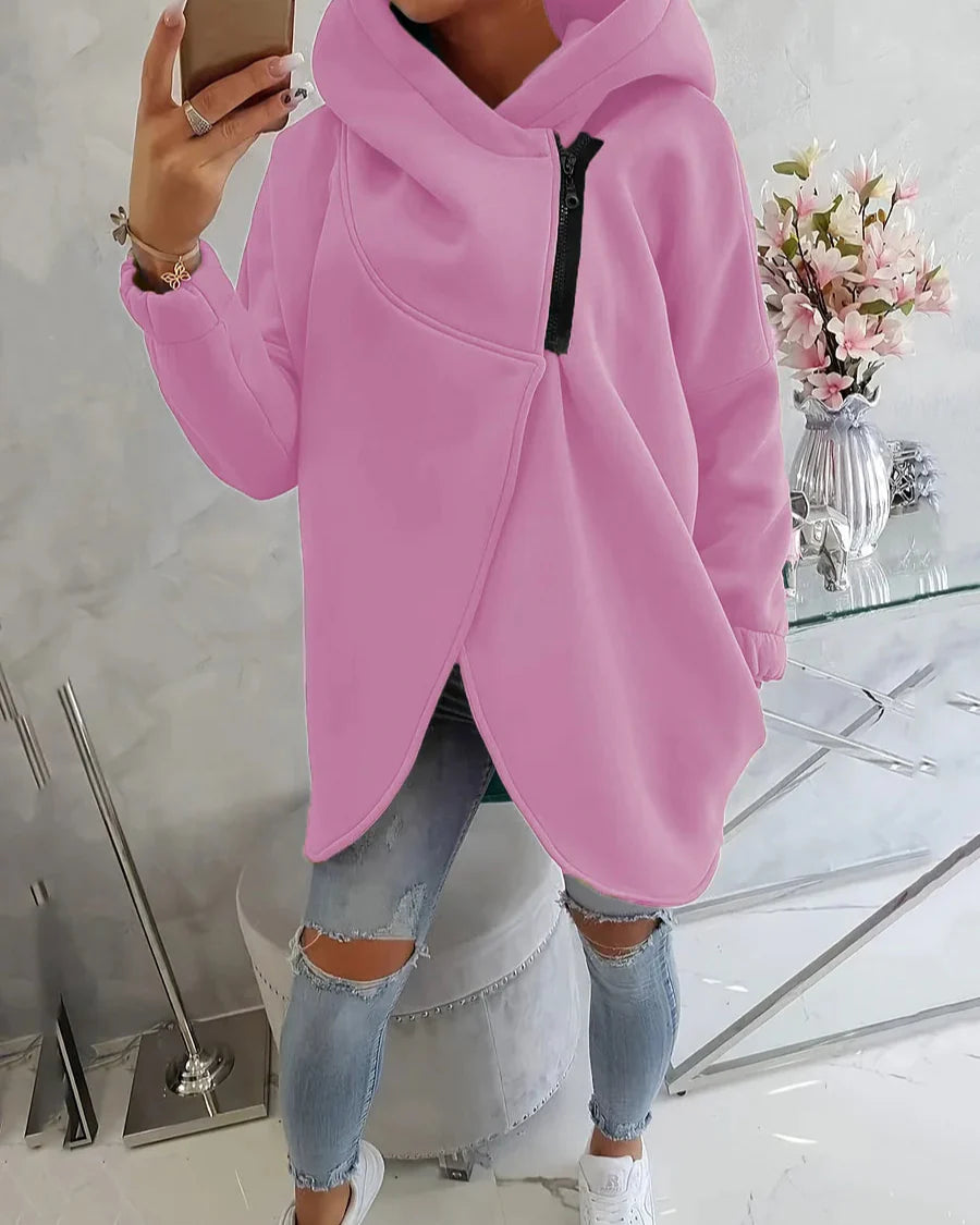 Rudens džemperis ar kapuci