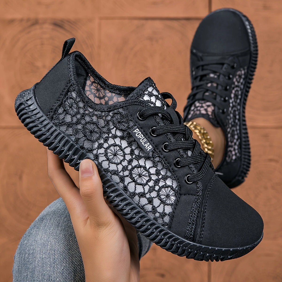 Sieviešu elpojoši sieta mokasīni