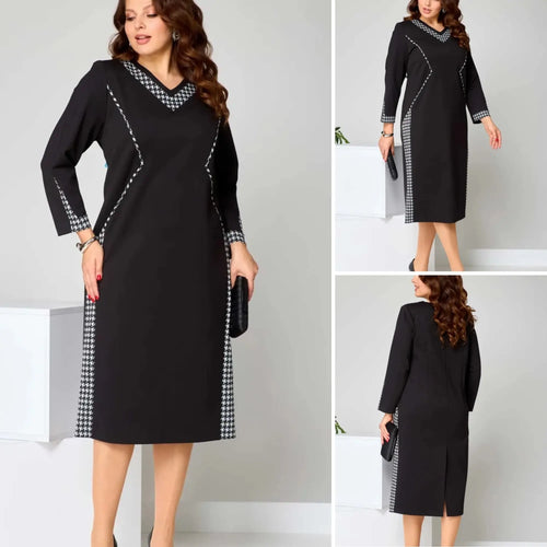 Melna eleganta kleita sievietēm