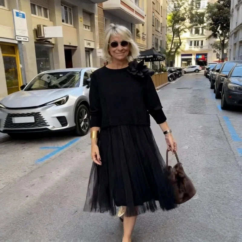 Sieviešu tīklveida kleita