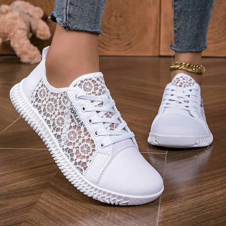 Sieviešu elpojoši sieta mokasīni