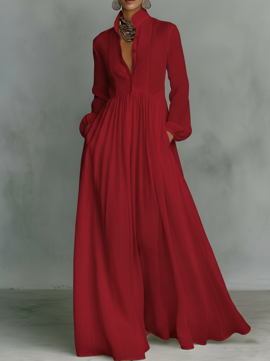 Eleganta, romantiska maksi kleita