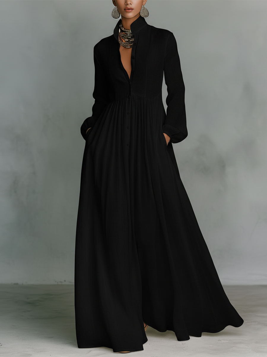 Eleganta, romantiska maksi kleita
