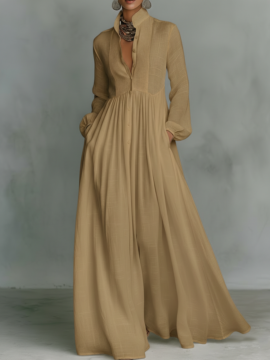Eleganta, romantiska maksi kleita